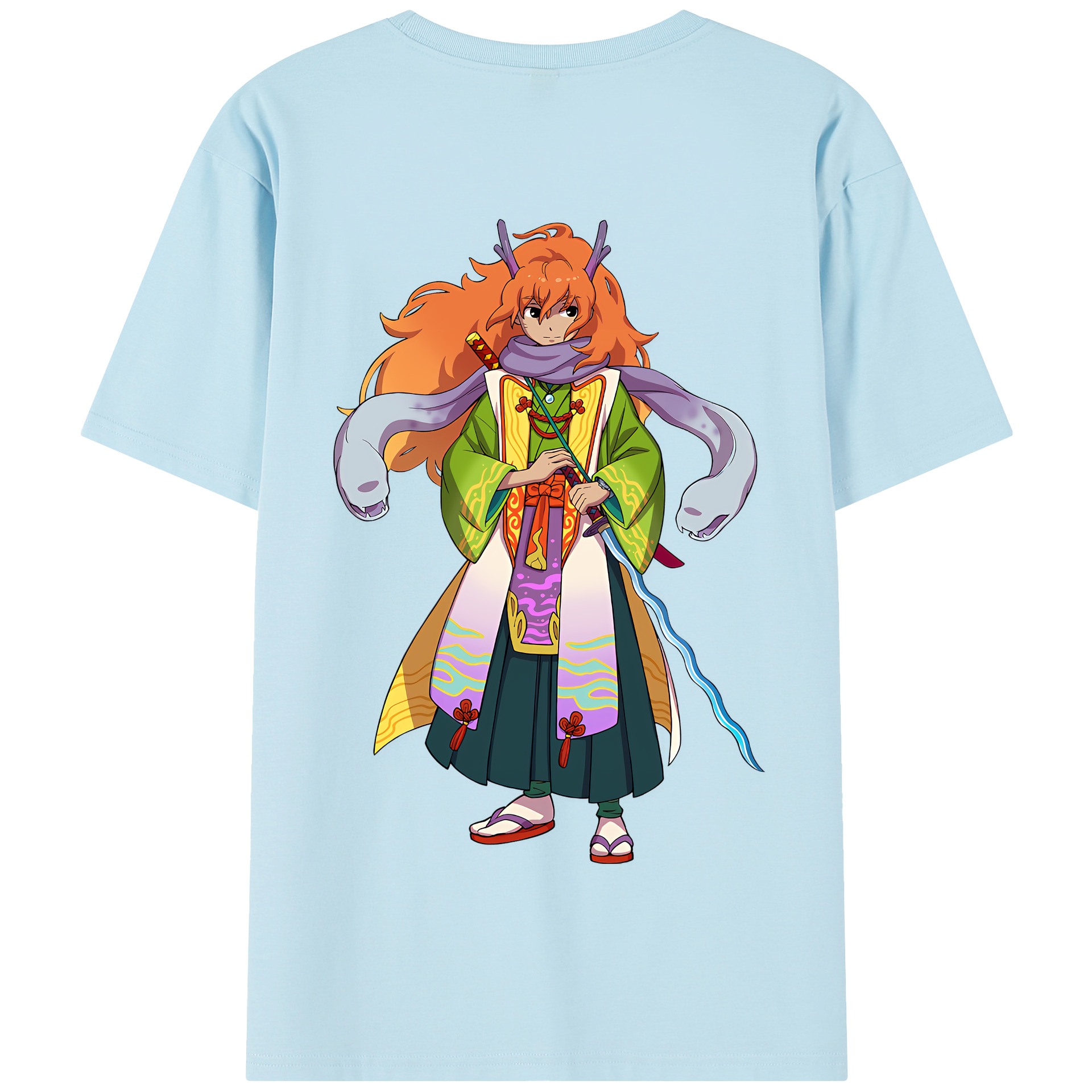 （画像用） 妖怪ウォッチ Yo-kai Watch 綿100％半袖Tシャツ（背面プリント）